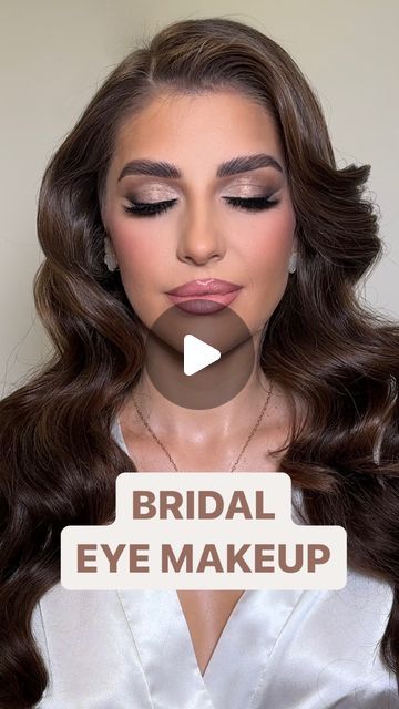 Larisa Bridal Makeup Artist New Jersey |NY/CT on Instagram: "Sharing my signature eye look step by step 👌🏻 Let me know if you like videos like this and if you want me to post full application tutorial 👇🏻👇🏻👇🏻  Products: Concealer @tartecosmetics shape tape Eyeshadow @patricktabeauty all mattes palette Shimmer @larinamakeupcosm silk Eyeliner @camerareadycosmetics  Lashes @lillylashes  Tape Amazon (listed in my storefront, check highlights and stories)  #bridalmakeuptutorial #bridalmakeupnyc #muanyc #bridalmakeupnewyork #muanewjersey #bridalmuanewyork #weddingmakeupartist #bridalmakeupartist #bridalmakeupnewjersey" Full Makeup Tutorial Step By Step Video, Bridal Make Up Tutorial Step By Step, Full Makeup Tutorial Step By Step, Bridal Makeup Tutorial Videos, Wedding Makeup Tutorial Step By Step, Eye Look Step By Step, Bridal Makeup Tutorial Step By Step, Bridal Eyeshadow Looks, Bridal Makeup For Hooded Eyes