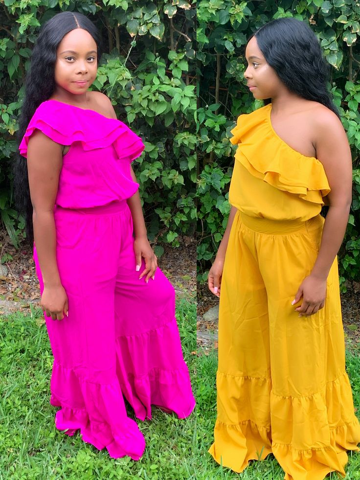 Summers were made for Jumpsuits! Colorful Jumpsuit, Boutique Style Outfits, Ruffles Fashion, Boutique Sales, Trending Fashion, Only Fashion, The Chic, Waist Tie, Apricot