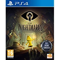 the cover art for little nightmares, an interactive video game that is available on playstation