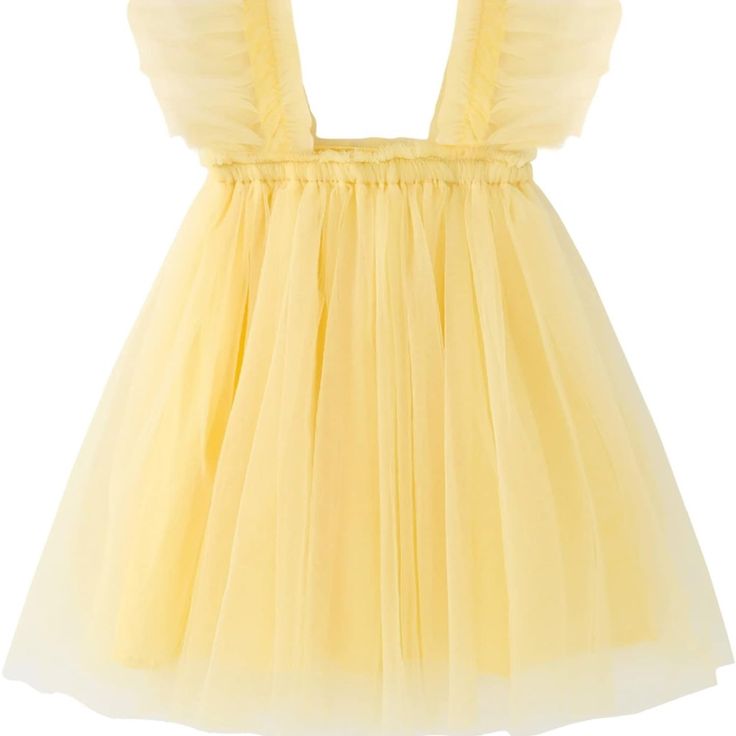 New With Tag Never Been Worn. Missed The Return Window. Toddler Girls Tutu Yellow Dress Size 2-3t *Toddler Girls Tulle Tutu Dress Is Designed With Spaghetti Strap Top With Fluffy, 2 Gauze Laces And 1 Tonal Lining, Elastic Tube Top Sling Skirt Is Easy Tutu Dress. Pull-On Style. *100% Polyester Rainbow Tulle Dress, Purple Tutu Dress, Toddler Sun Dress, Baby Tulle Dress, Newborn Photography Outfit, Baby Tutu Dresses, Tulle Tutu Dress, Pink Tulle Dress, Toddler Party Dress