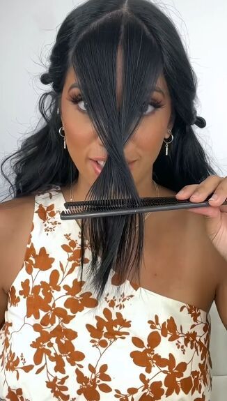 Long Curtain Bangs, Simple Curtain, Short Mullet, Bangs Wavy Hair, Bangs Tutorial, Face Framing Curtain Bangs, Girl Mullet, Hair Mullet, Face Framing Bangs