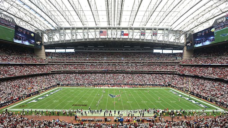 a football stadium filled with lots of people