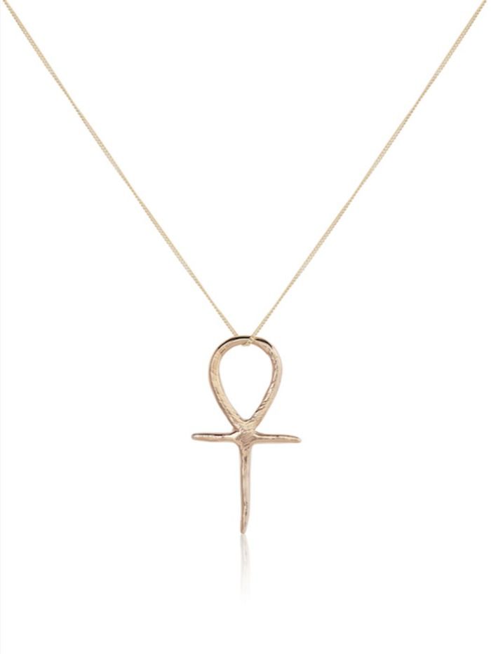 Knowing the divinity of self and in relation to all. May we understand the connectedness pulsing throughout the cosmos. #goldjewelry #ankh #sacredsymbol #ancientwisdom The Ankh, Breath Of Life, Ankh Necklace, Spiritual Symbols, Sacred Symbols, The Cosmos, Sustainable Jewelry, Ancient Wisdom, Ancient Egyptian