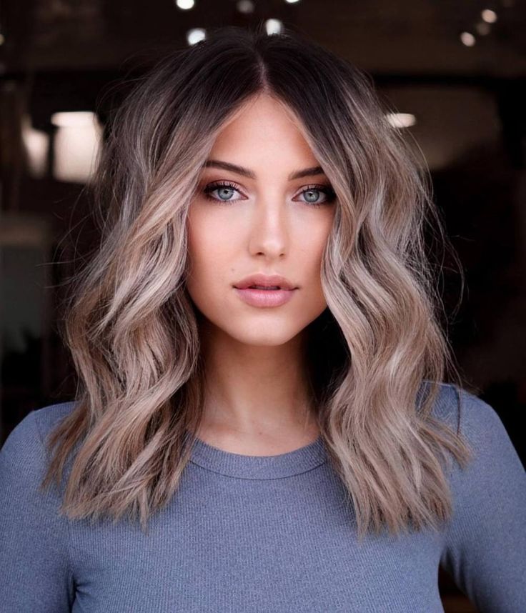 Bob Panjang, Midi Hair, Womens Haircuts Medium, Mom Hairstyles, Shoulder Length Hair Cuts, Haircut For Thick Hair, Mid Length Hair, Medium Hair Cuts, Shoulder Length Hair