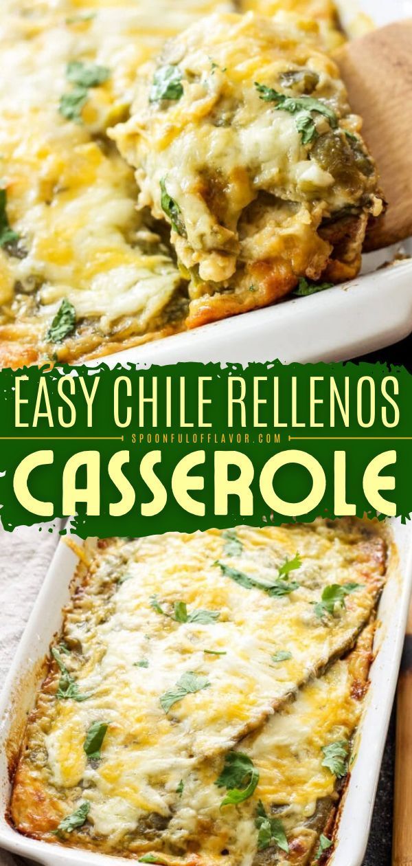 an easy cheesy casserole recipe with cheese and spinach in it