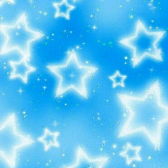 a blue background with white stars on it