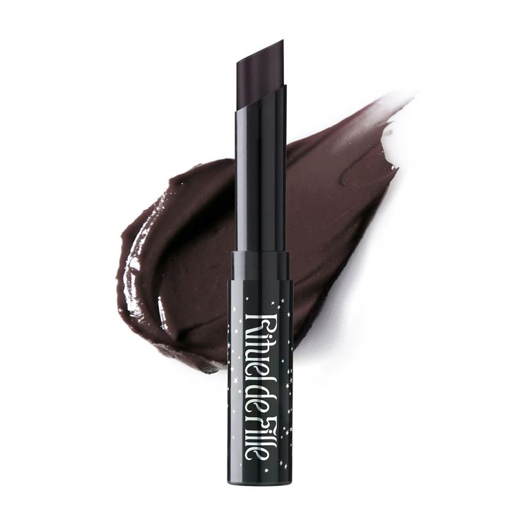 Black Locust | Enchanted Lip Sheer - Rituel de Fille Black Stuff Aesthetic, Goth Makeup Brands, Grunge Lipstick, Black Lipgloss, Dark Lip Color, Black Lipstick Makeup, Vampy Lipstick, Cast Shadow, Dark Lip