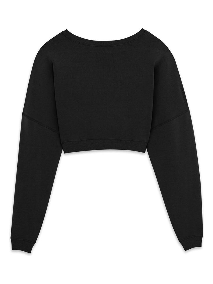 Ever wanted to wrap yourself in a hug that feels like clouds? This cotton sweatshirt is your go-to for that perfect blend of comfort and style. Made from 100% cotton, it's like wearing a cozy secret you never want to take off. Season: SS24 Color: BLACK Made in: ITALY Department: WOMEN Section: CLOTHING Family: JERSEYS & KNITWEAR Composition: COTTON | 100%COTTON | Saint Laurent Women's Cotton Sweatshirt in Black | Size XS | 770879Y36SW Saint Laurent Sweatshirt, Short Sweatshirt, Timeless Wardrobe Staples, Cropped Sweatshirt, Leather Cap, Denim Pant, Casual Wardrobe, Valentino Garavani, T Shirt Top