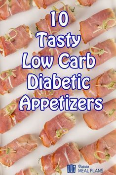 10 Tasty Low Carb Diabetic Appetizers Sugar Diet, Healthy Recipes For Diabetics, Overnight Oat, Food Eating, Low Carb Appetizers, Sugar Level, Makanan Diet, Glucose Levels, Blood Glucose