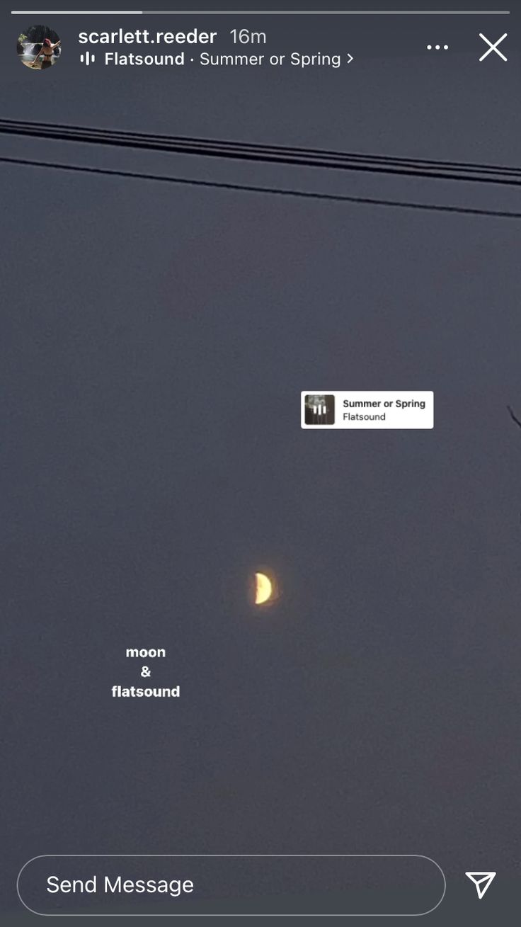 an image of the moon in the sky with some words on it that read scatter reader