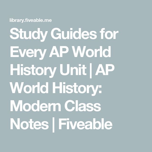 the words study guides for every app world history unit ap world history modern class notes / fiveables