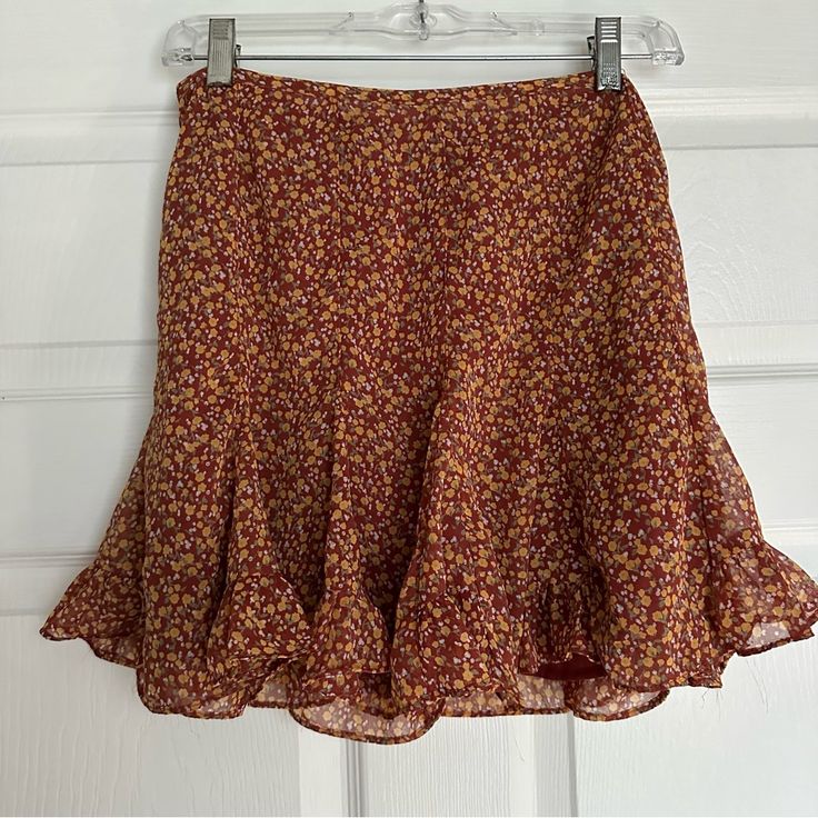 Flowy Floral Skort! Never Worn! I Love This Skort, But Unfortunately It Doesn’t Fit Me Great. Brand Is Dress Forum, But Purchased From Urban Outfitters. Zipper Closure On The Side. Urban Outfitters Tiered Lined Skirt, Urban Outfitters Skirted Summer Bottoms, Urban Outfitters Lined Tiered Skirt, Urban Outfitters Casual Tiered Skirt, Urban Outfitters Fitted Tiered Skirt, Floral Print Non-stretch Mini Skirt, Summer Floral Print Bottoms By Urban Outfitters, Urban Outfitters Tiered Skirt For Spring, Urban Outfitters Spring Tiered Skirt