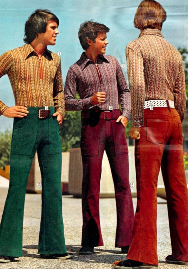 44 Colorful Pics Prove That 1970s Men's Fashion Was So Hilarious ~ vintage everyday Moda Z Lat 70., Moda Disco, 1970s Mens Fashion, 70s Fashion Men, Look Disco, 70s Mens Fashion, 1970s Men, Western Outfits Men, 70s Men