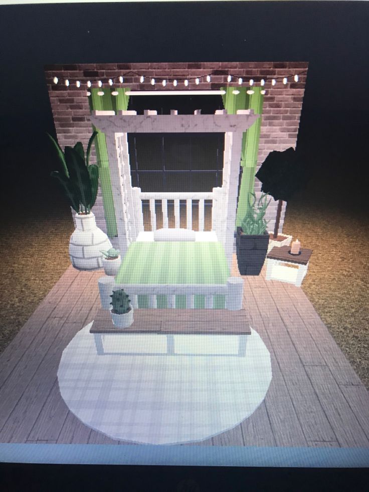 Bloxburg Bed, Roblox Room, Welcome To Bloxburg, Bloxburg Rooms, Bloxburg Building, Bloxburg Bedroom, Bed Idea, Bloxburg Houses, Bloxburg Builds