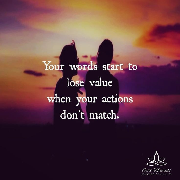 Your words start to lose value when your actions don’t match. People who announce publicly rarely take action. People who take action rarely announce it publicly. Words without actions are just wishes. Listen To Actions Not Words, Watch Actions Not Words, Words Matching Actions Quotes, Actions Speak Volumes Quotes, Action Quotes, Value Quotes, Relationship Stuff, Writing Therapy, Take Action