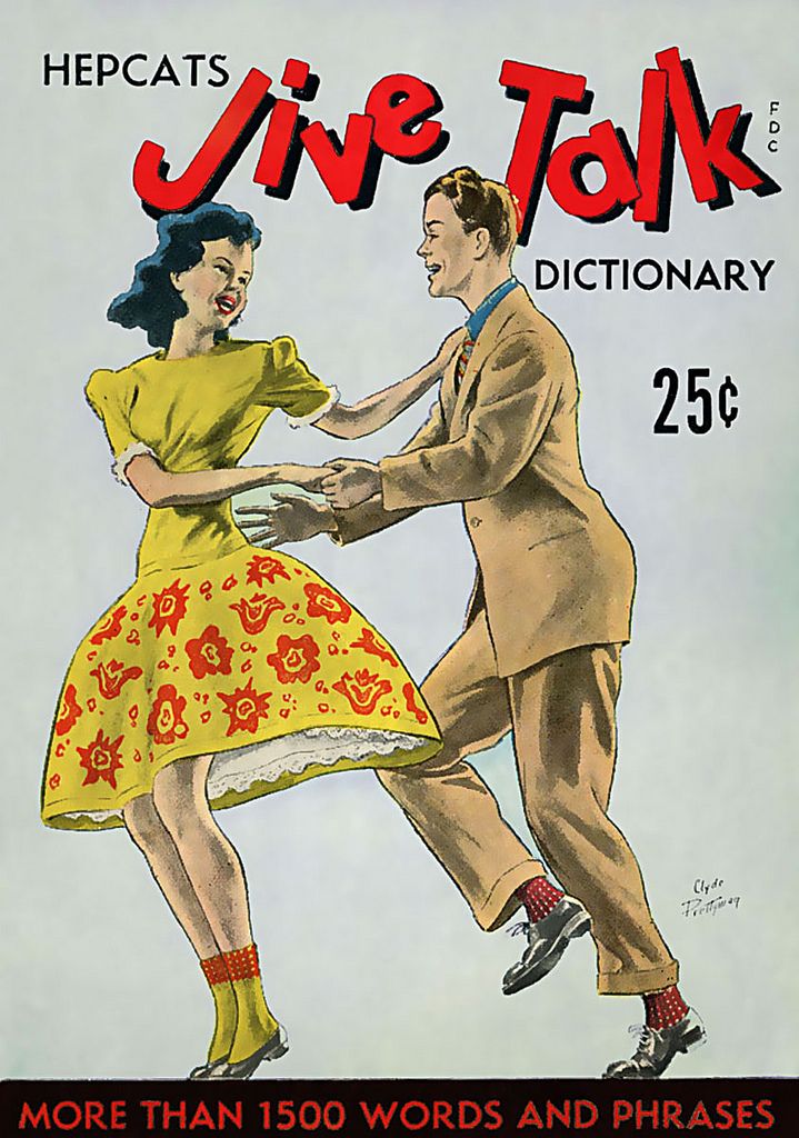 an advertisement for line talk dictionary featuring a man and woman dancing with the caption, more than 150 words and phrases