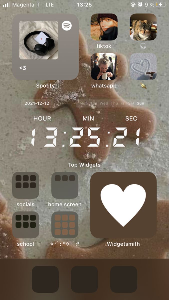 an iphone screen showing the time and icons for different things to see in the image