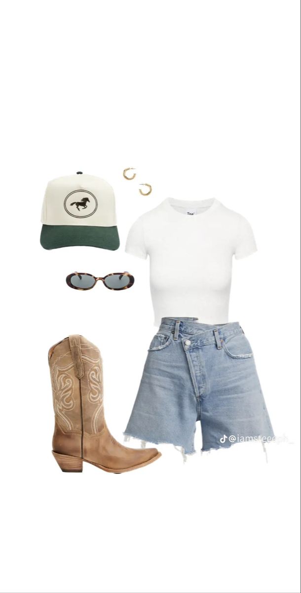 Neutral Nashville Outfit, Cowgirl Boot Summer Outfits, Washington Dc Fashion Summer, Austin Texas Summer Outfits, Nashville March Outfits, Nashville Inspo Outfits, Western Core Outfits, Trendy Country Outfits, Trendy Country Concert Outfit