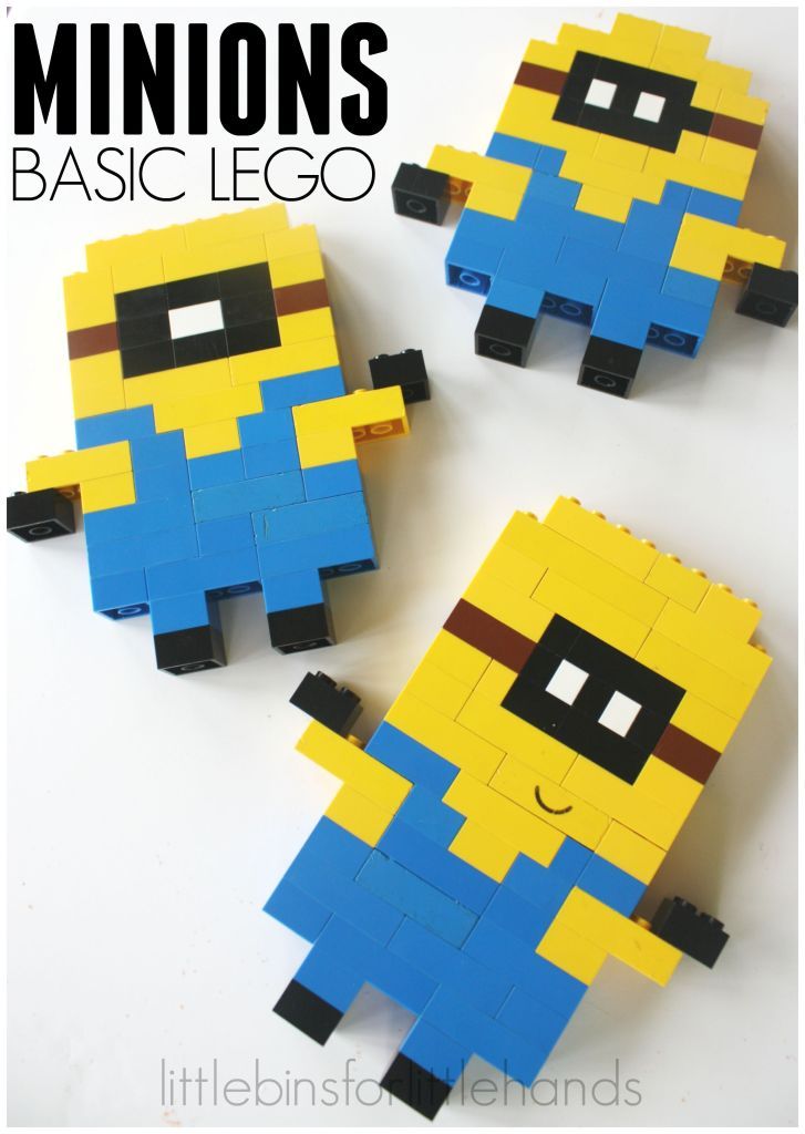 lego minions made to look like pacman from the movie despicables