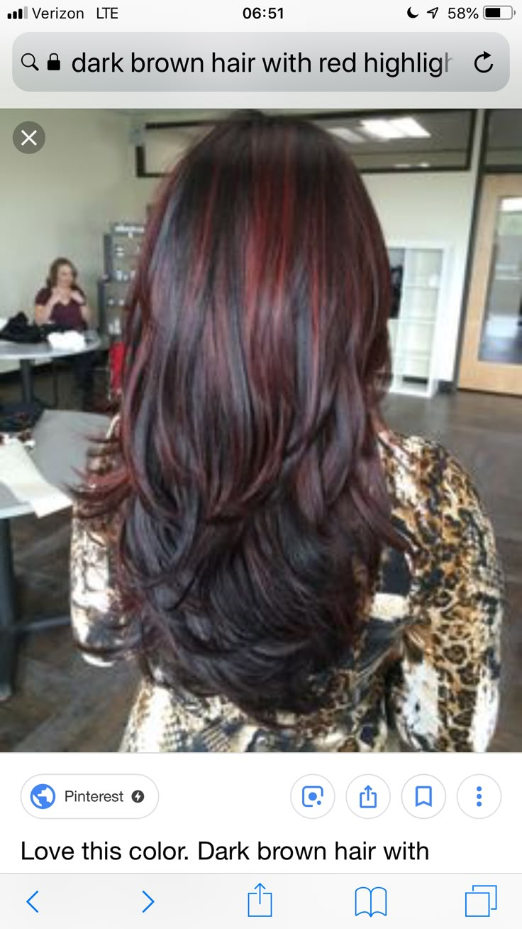 Burgundy Hair With Highlights, Dark Auburn Hair Color, Dark Auburn Hair, Auburn Balayage, Red Hair Inspo, Dark Red Hair, Red Brown Hair, Dark Hair With Highlights, Hair Color Auburn