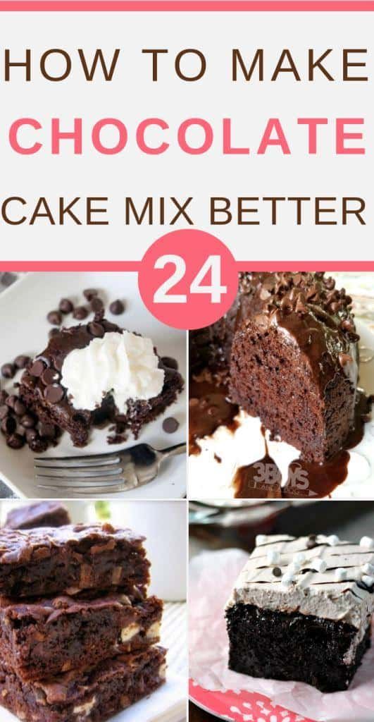 how to make chocolate cake mix better