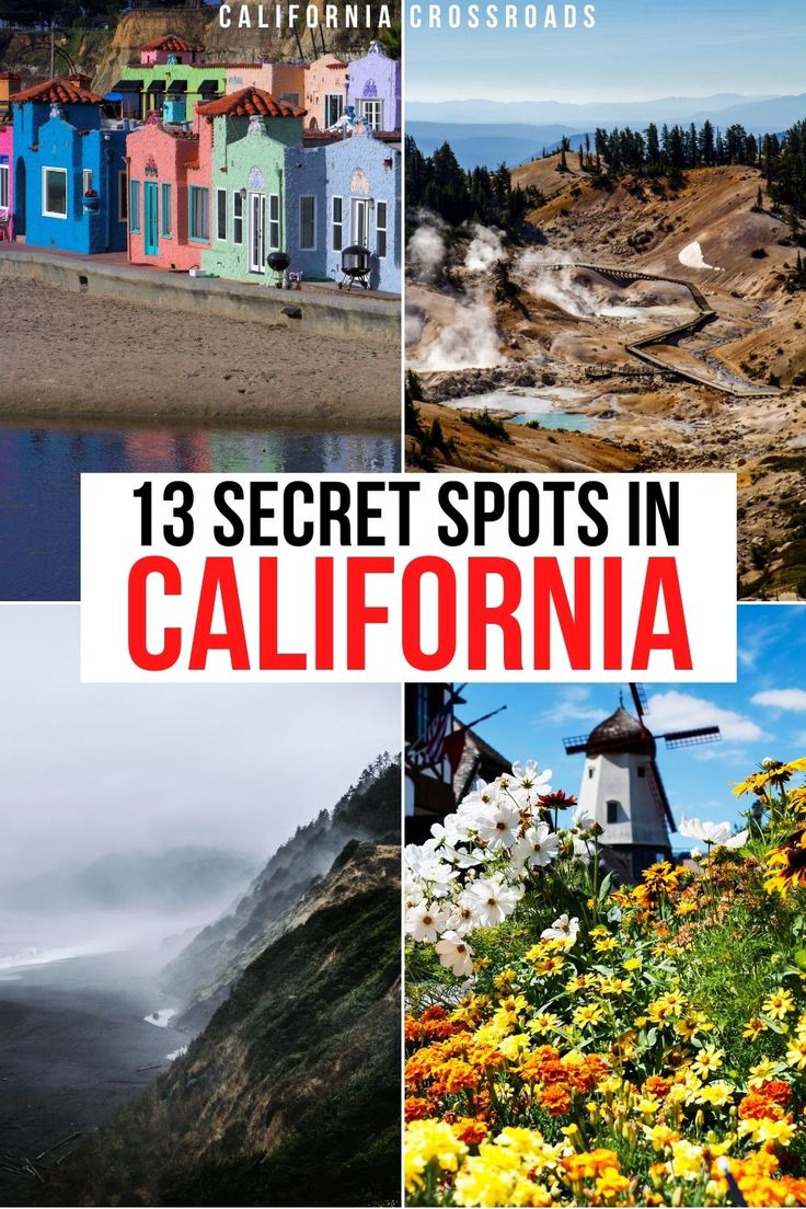 the cover of 13 secret spots in california