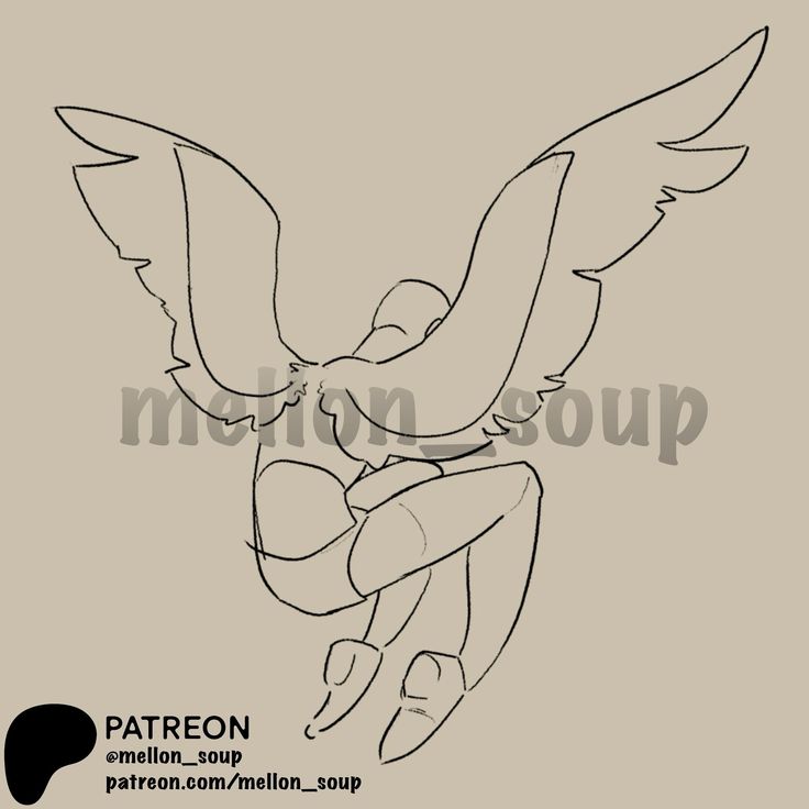 a drawing of an angel holding a ball in its hands with the words pateron above it