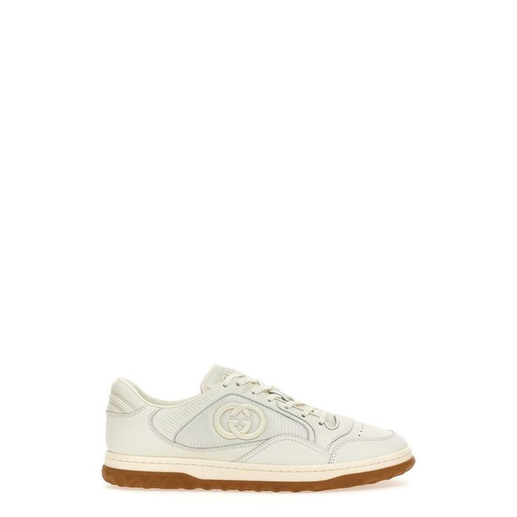 Mac80' Leather Lace-Up Sneakers With Tone-On-Tone Fabric Insert, Crossed Gg Logo Embroidery, Lace-Up And A Rubber Sole. Color: White Size & Fit: Eu Man Composition: 100% Leather Made In: Italy Sku: Jul-747953aab8c9110 Welcome To The Official Luosophy Poshmark Closet! Luosophy Is A Luxury Brand Reselling Company Founded In San Diego, Ca From 2016. All Our Products Are Imported From Italy And Sold In The Usa. We Do Our Best To Provide High Fashion, Luxury Items At Affordable Prices. We Guarantee A Gucci Sneakers With Embossed Logo And Round Toe, Sporty Gucci Sneakers With Embossed Logo, Casual Gucci Sneakers With Embossed Logo, Designer Gucci Sneakers With Embossed Logo, Gucci Low-top Sneakers With Perforated Toe Box, Gucci Leather Sneakers With Perforated Toe Box, Gucci Leather Sneakers With Logo, Gucci Lace-up Calf Leather Sneakers, White Gucci Sneakers In Calf Leather