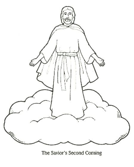 the person standing on top of a cloud