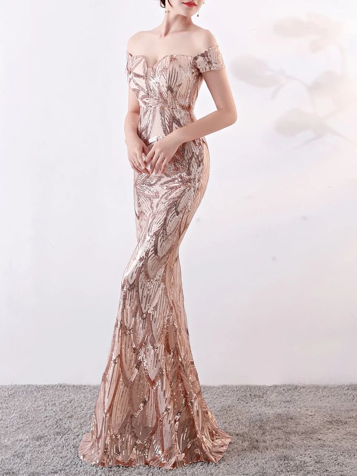 kf-S209c5e0322bc45b09c81bde9646cfe3eD Floor-length Sequined Maxi Dress For Evening, Gala Maxi Dress For Party Season, Summer Backless Evening Dress, Glamorous Sequin Maxi Dress For Prom, Backless Summer Banquet Maxi Dress, Sequin Floor-length Maxi Dress For Night Out, Backless Sequin Maxi Dress For Summer, Backless Summer Maxi Dress For Banquet, Summer Gala Gown With Sequins