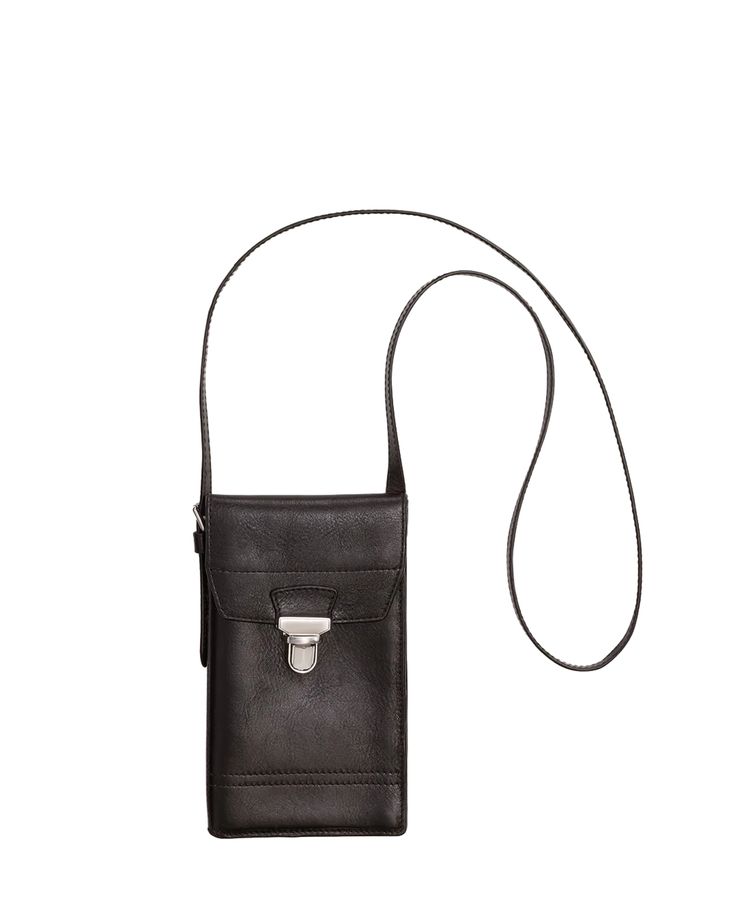 This unisex bag is the smallest of the Gear line, a new addition to LEMAIRE’s family of accessories. It is made of a smooth irregular grained vegetable-tanned leather - certified LWG Bronze - with a shiny finish. The Multi-Pocket Gear bag features four card slots, two internal pockets and one external. It can fit small accessories such as a wallet, a card holder or a smartphone. An adjustable strap allows the bag to be worn in different ways: around the neck, on the shoulder or cross-body. Adjus Modern Business Shoulder Bag In Vegetable Tanned Leather, Modern Vegetable Tanned Leather Shoulder Bag For Business, Modern Vegetable Tanned Leather Shoulder Bag For Travel, Luxury Rectangular Phone Bag For Everyday Use, Luxury Everyday Use Rectangular Phone Bag, Luxury Rectangular Everyday Phone Bag, Versatile Leather Phone Bag In Rectangular Shape, Versatile Leather Rectangular Phone Bag, Versatile Leather Phone Bag For Daily Use