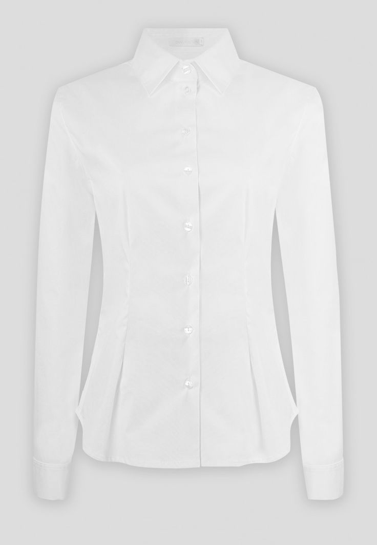 Larry is an ANNE FONTAINE wardrobe essential – this stretch poplin fitted shirt features a darted front, long sleeves with a single cuff. Timeless Tailored Tops For Office, Semi-formal Collared Slim Fit Tops, Timeless Slim Fit Office Tops, Timeless Collared Tops For Office, Timeless Slim Fit Tops For Office, Slim Fit Collared Shirt For Work, Slim Fit Shirt With Collar For Work, Timeless Fitted Blouse For Work, Fitted Collared Timeless Top