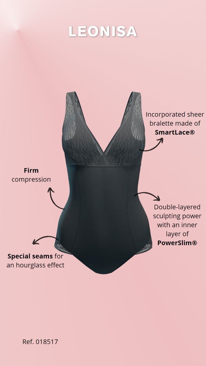 This shaper bodysuit has double-layered power, made of soft fabric and an inner layer of our trademark PowerSlim® fabric for firm compression to sculpt your torso for an hourglass effect. Fitted V-neck Lined Body Shapewear, V-neck Shapewear With Built-in Bra, Elegant V-neck Stretch Shapewear, Seamless Fitted V-neck Shapewear, Supportive Full Coverage Fitted Shapewear, Nylon Full Coverage Seamless Bodysuit, Elegant Underbust Bodysuit With Medium Bust Support, Elegant Fitted Bodysuit With Medium Bust Support, Elegant Bodysuit With Medium Bust Support