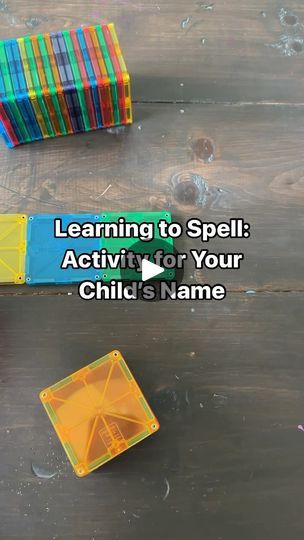 an image of children's name learning to spell activity for your child's name