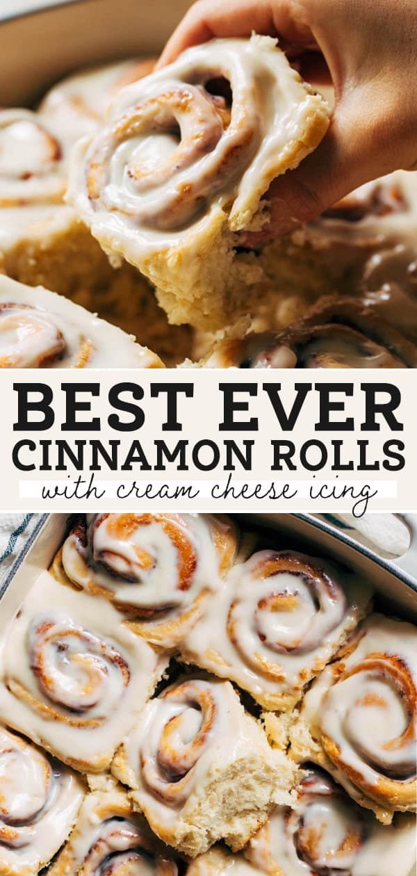 the best ever cinnamon rolls with cream cheese icing