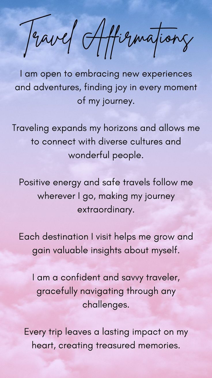 travel affirmations Traveling Affirmations, Purpose Affirmations, Travel Affirmations, Job Motivation, Positive Mantras, Attraction Affirmations, Well Well, Vision Board Manifestation, Number Meanings