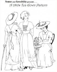 Run through of some good edwardian patterns Tea Gown Pattern, Edwardian Dress Pattern, Edwardian Tea Gown, Tea Dress Pattern, Downton Abbey Costumes, Titanic Dress, Gown Sewing Pattern, Tea Gown, Boardwalk Empire