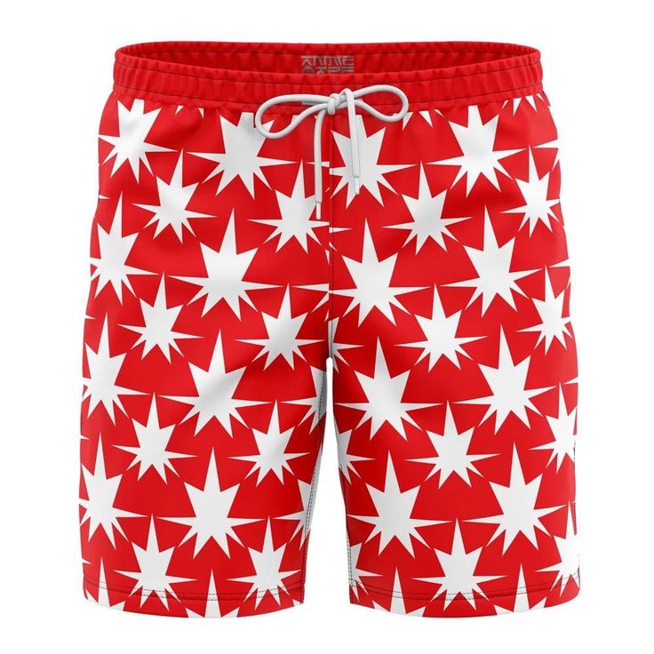 "These Anime hawaiian board short swim trunks are custom-made-to-order and handcrafted to the highest quality standards. Great for wearing around the house, exercise and swimming! Woven polyester fabric offers outstanding durability, insulation, and wrinkle resistance. Flat-front with side pockets, mid rise & elastic waistband. 9 inch inseams offering ultra flexibility and style. We print our designs using dye-sublimation, a technology that allows for us to produce these insanely vibrant all over designs. Due to this process, each item is a unique, one-of-a-kind product, printed exclusively for the customer who ordered it!" Anime Hawaiian, Embroidery Top, Gym Shorts, Skorts, Swim Trunks, Board Shorts, Swim Shorts, Vintage Tshirts, Attack On Titan