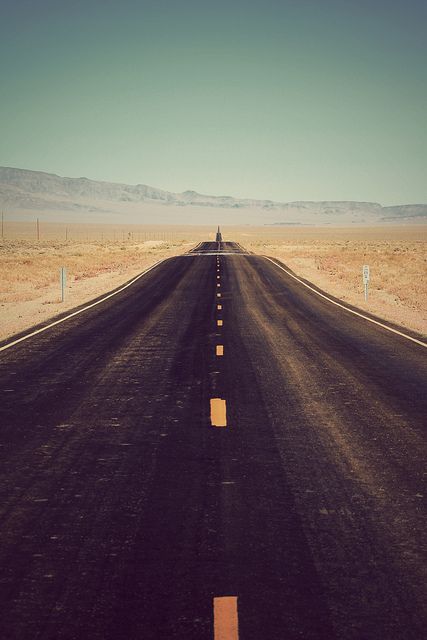 an empty road with the words and in that moment, i swear we were infinite