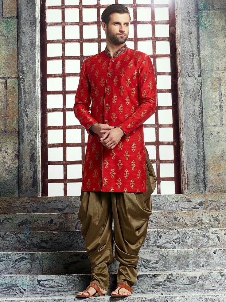 Wedding Outfits For Men, Engagement Dress For Groom, Raw Silk Kurta, Indian Groom Dress, Kurta Pajama For Men, Pajama For Men, Wedding Kurta For Men, Groom Dress Men, Wedding Outfits For Groom