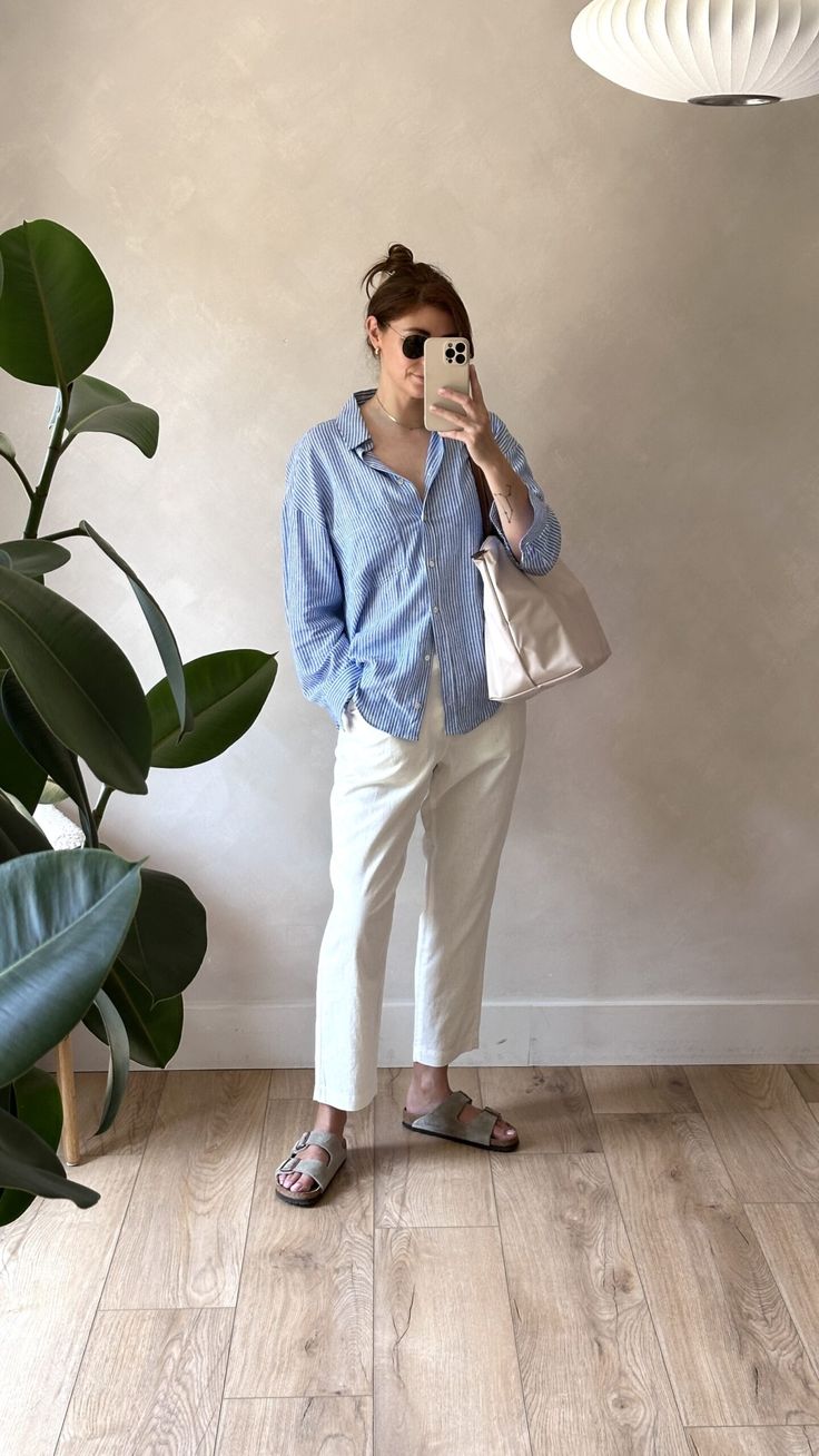 Coastal Grandmother Reel 6 - Emma Hill Emma Hill Summer, Casual Coastal Outfits, Loafers Outfit Summer, Coastal Grandmother Outfits, Buy Outfits, Emma Hill, Birkenstock Outfit, Loafers Outfit, Coastal Grandmother