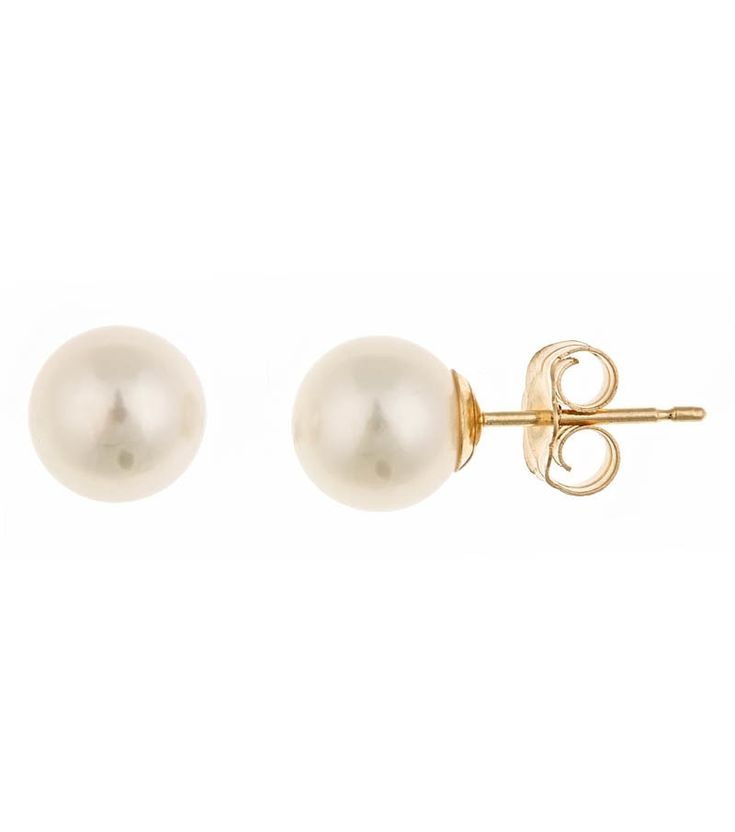 This 6.5 – 7mm 14k Yellow Gold Freshwater Pearl set is a beautiful cream color with a cooler cream tone luster. This set is an elegant and sophisticate jewelry set, a timeless classic that is a must have in every pearl lover's collection. Very popular wedding gift for brides for the wedding day as it it cherished gift to be worn on the wedding day and will become a treasured heirloom for years to come. An ideal gift for the classic lady who loves pearls. 14K Yellow Gold 6.5-7mm Freshwater Pearls Luxury Cream Pearl Drop Jewelry, Classic Yellow Gold Round Pearl Earrings, Classic Round Yellow Gold Pearl Earrings, Classic Pearl Drop Jewelry, Elegant Cream Jewelry For Gift, Elegant Cream Pearl Earrings For Gifts, Classic White Jewelry With Classic Design, Elegant Cream Earrings For Formal Occasions, Formal Cream Pearl Earrings