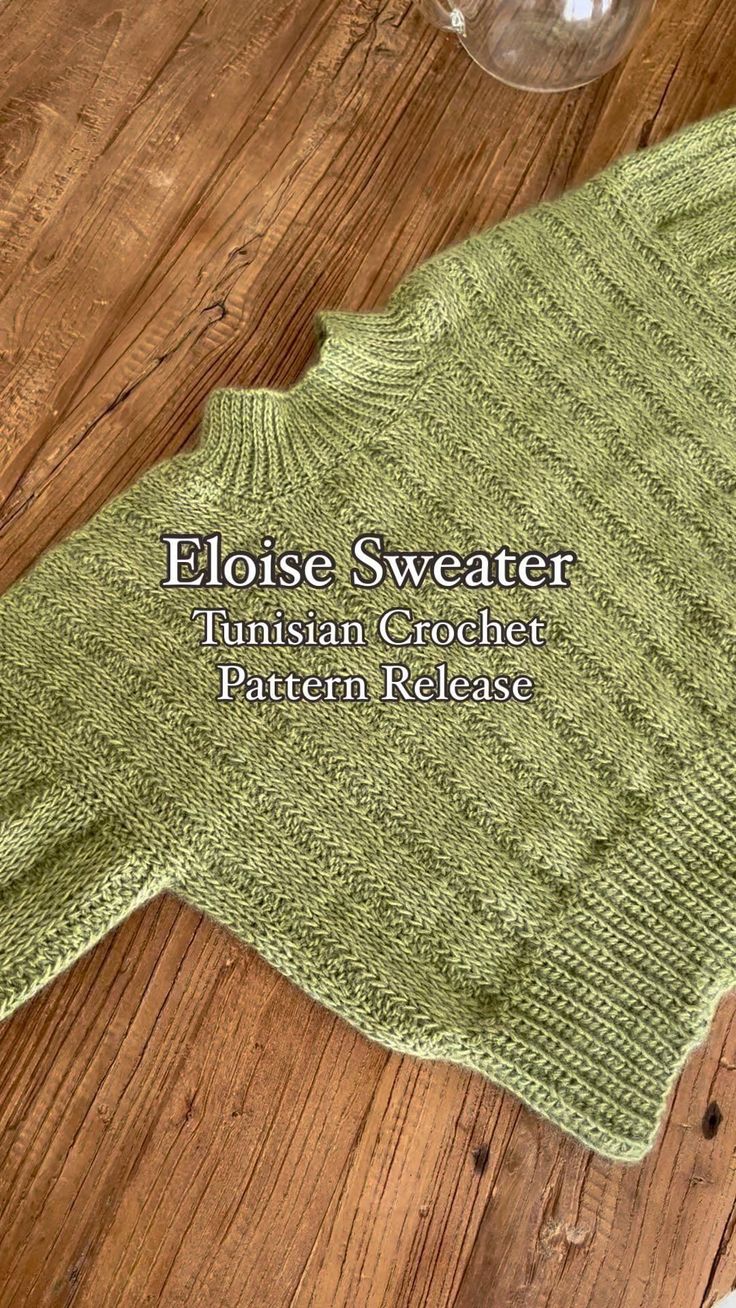 justtheworsted | ✨TUNISIAN CROCHET TESTER CALL✨ Presenting my newest Tunisian crochet sweater, the Eloise Sweater. It’s a made-to-measure sweater pattern… | Instagram Tunisian Crochet Pullover, Crochet Looks Like Knit, Tunisian Crochet Sweater Vest, Crochet Shiesty, Tunisian Crochet Top Patterns Free, Crochet Tapestry Clothes, Tunisian Crochet Colorwork, Tunisian Crochet Clothes, Tunisian Crochet Sweater Pattern