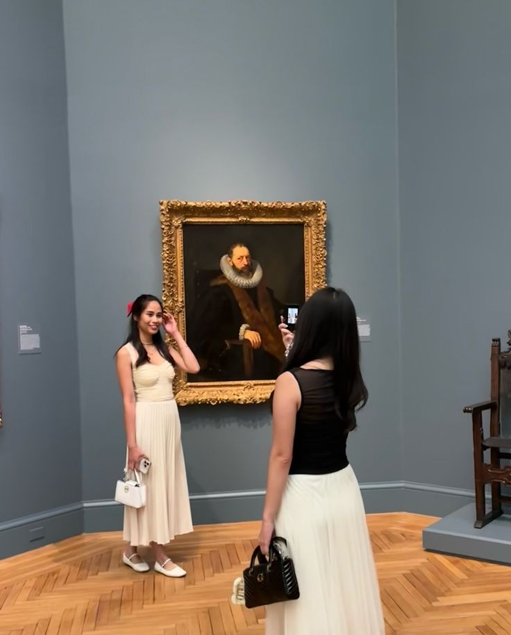 At my favorite museum, all dressed up and admired beautiful arts with people I adore ✨🎀🩰 #museumday #elegantstyle #minimaloutfit #balletcore #outfitideas #princessaesthetic #summerfashion Minimal Outfit, Princess Aesthetic, Daily Outfits, Elegant Style, Beautiful Art, My Favorite, Summer Fashion, Ballet, Dress Up