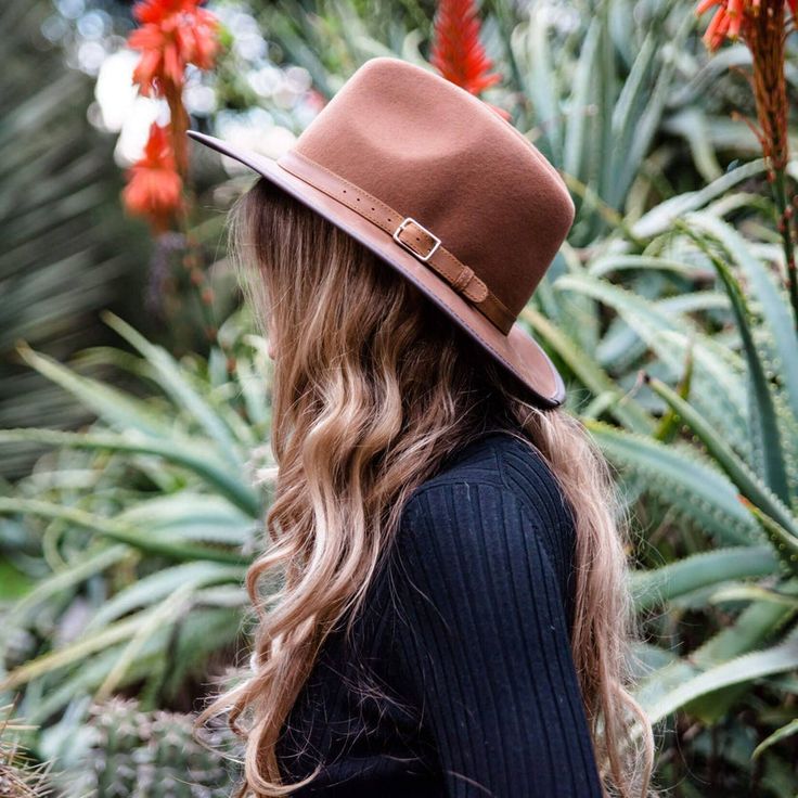 Summit - Womens Felt Leather Fedora by American Hat Makers Fedora Hats For Women, Womens Fedora Hat, American Hat Makers, American Hat, Outdoor Hat, Outback Hat, Felt Crown, Accessories Photography, Womens Fedora