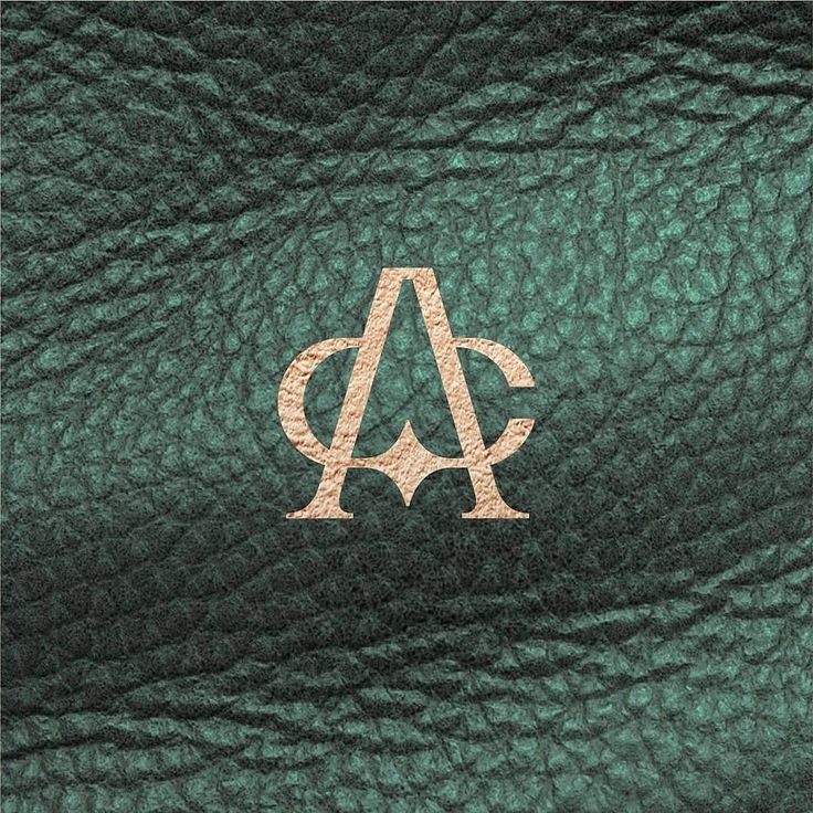 green leather texture with the letter a on it