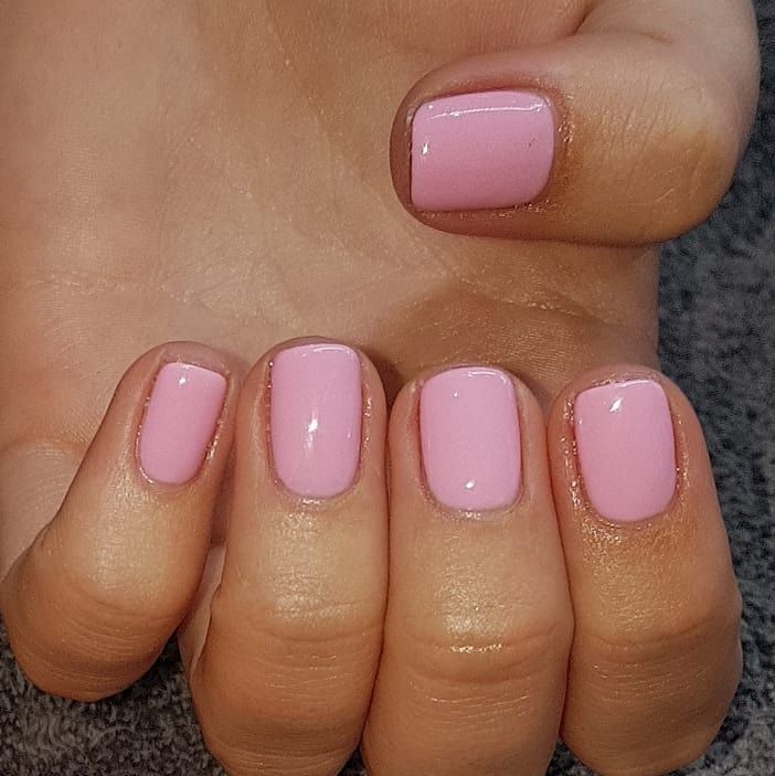 Light Pink Manicure Ideas, Pedicure Rosa, Acrylic Nails Natural, Gel Manicure Colors, Pink Nail Colors, Nagellack Trends, Pink Gel Nails, Manicure Colors, Light Pink Nails