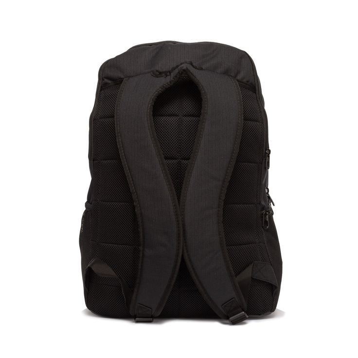 The Nike Brasilia Backpack gives you plenty of organized space to keep your gear in check and ready for your next adventure, whether getting to and from school or the gym. The durable design is made to hold up for everyday use. In addition, this product is made with at least 50% recycled polyester fibers. Zippered main compartment offers secure storage. Densely woven polyester stands up to the bumps and scrapes of everyday transport. Ventilated zip pocket on the front store used gear away from y Hold Ups, The Gym, Zip Pockets, Backpacks, Gym, Black And White, Zipper, Nike, Black