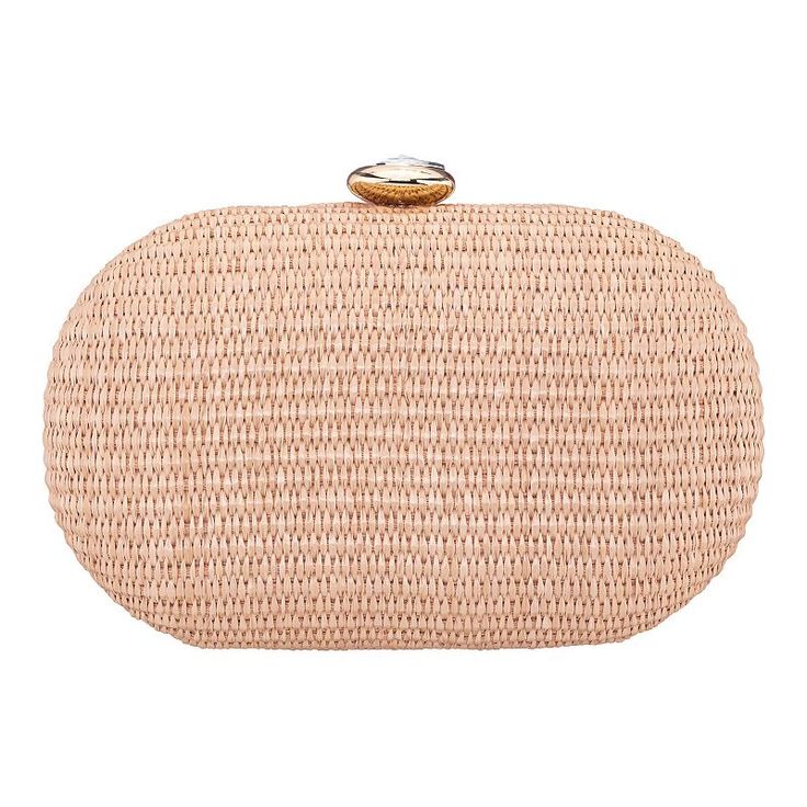 Step out in style with this Touch of Nina woven straw clutch bag. How do you accessorize? Check out our ACCESSORIES GUIDE for essential tips to elevate your style with must-have accessories.DETAILS 8.5"L x 5.25"H x 2.25"D Strap length: 18" Removable shoulder strap Push-lock closure Silver-tone hardware 1 inside slip pocketCONSTRUCTION & CARE PP exterior Synthetic fabric lining Spot clean Imported Size: One Size. Color: Natural. Gender: female. Age Group: adult. Evening Straw Bag In Natural Color, Beige Straw Clutch For Evening, Beige Straw Evening Bag, Natural Straw Clutch Bag For Spring, Evening Straw Bags In Natural Color, Natural Clutch With Braided Handles For Summer, Chic Summer Clutch With Braided Handles, Elegant Woven Clutch For Vacation, Natural Woven Straw Clutch