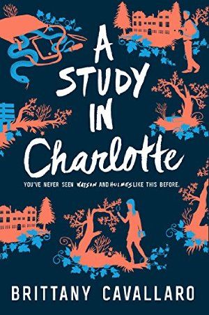 a book cover with the words a study in charlotte